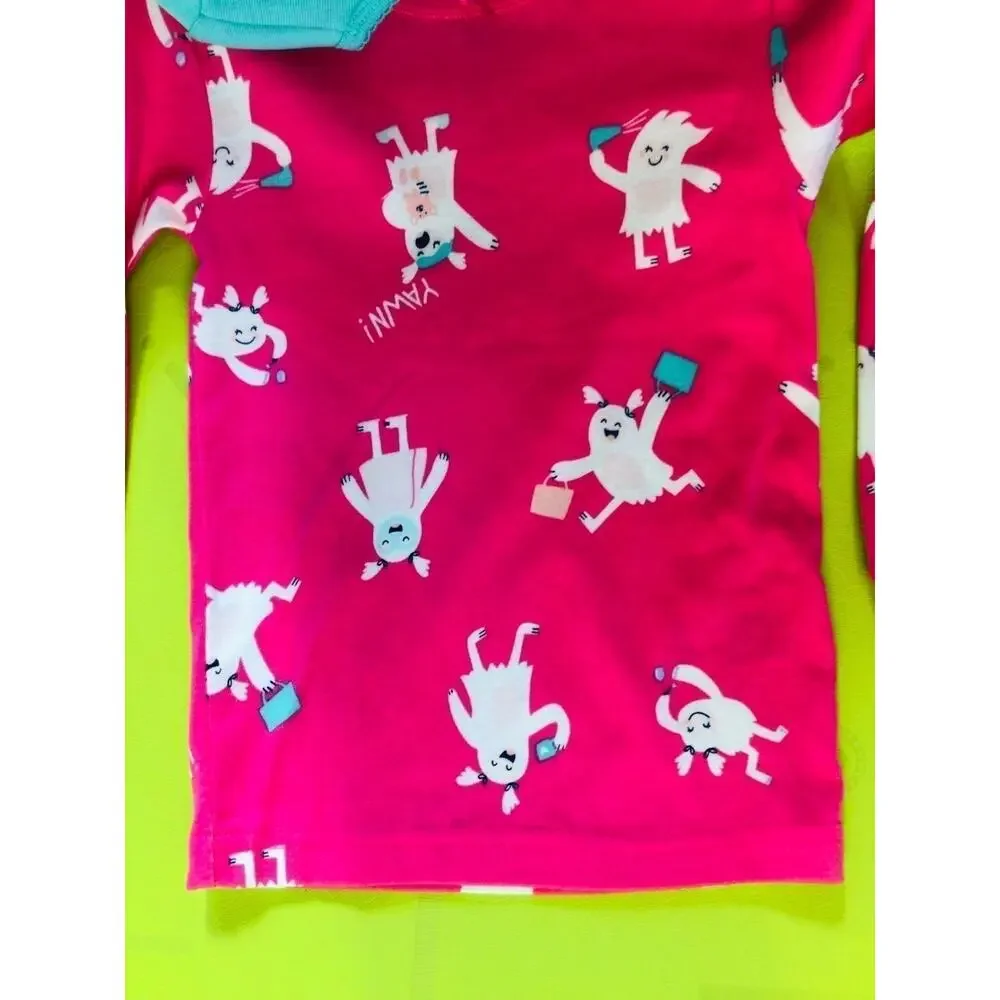 NWT❤️Carter's Girls Cotton Pajama Two Sets